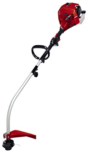Einhell Benzin-Rasentrimmer GC-PT 2538/1 I AS (0.6 kW, vibrationsarmer 2-Takt Motor, Split Shaft, Doppelfadenspule mit Tippautomatik, Quick-Start durch Primer + Auto Choke)