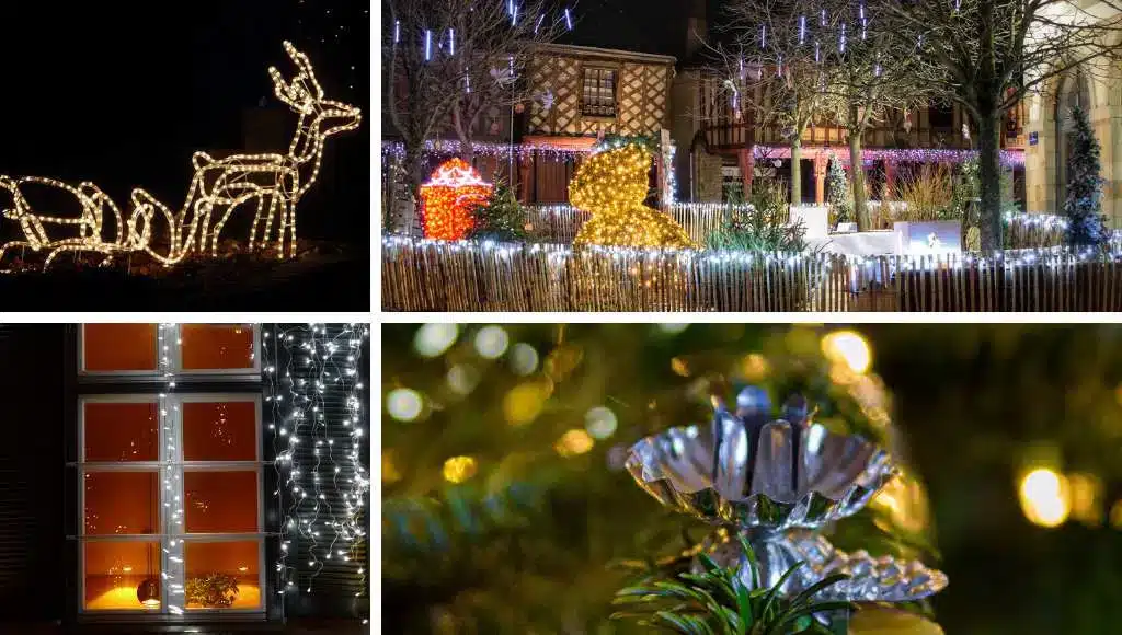 Weihnachtsbäume und Lichterträume