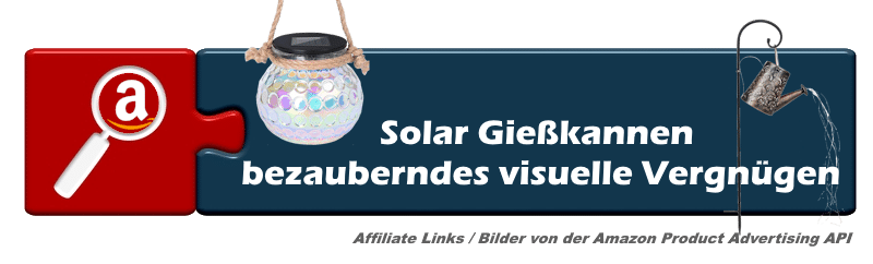 Solar-Gießkanne